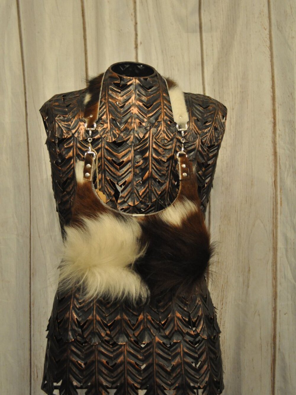 Fluffy Cowhide Shoulder Bag – Handmade Hair-On-Hide Western Purse
